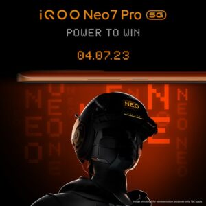 The iQOO Neo 7 Pro will Launch on July 4 in INDIA