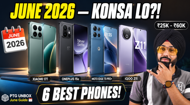 June 2026 upcoming phone launches India Xiaomi 17T iQOO Z11 OnePlus 15s Moto Edge 70 Pro Plus buying guide